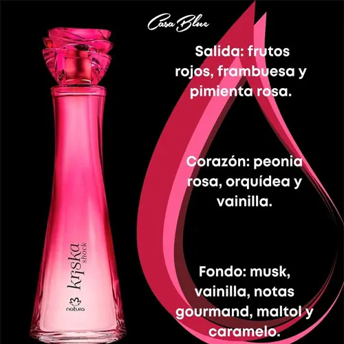 Colonia Deo Kriska Shock Para Mujer 100 Ml - Natura