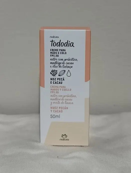 Tododia Hidratante Manos Y Cuello De Natura Nuez Pecan Y Cacao