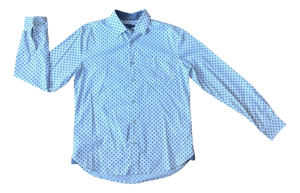 Camisa Masculina Manga Larga Blanco Batik S