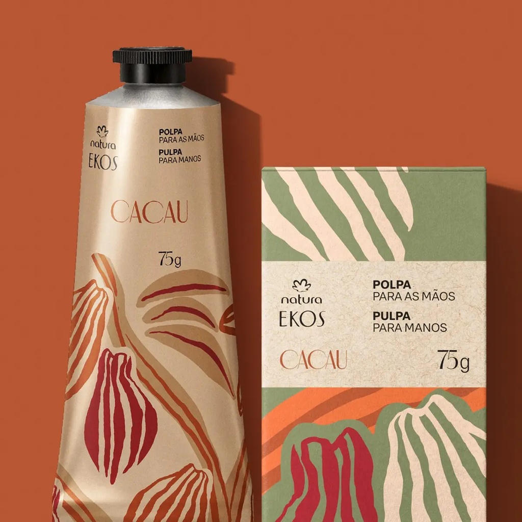 Crema Hidratante De Manos Ekos Cacao 75 Gr Natura