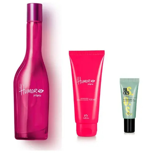 [7908240840765] Natura Perfume Y Desodorante Femenino Humor Proprio + Regalo
