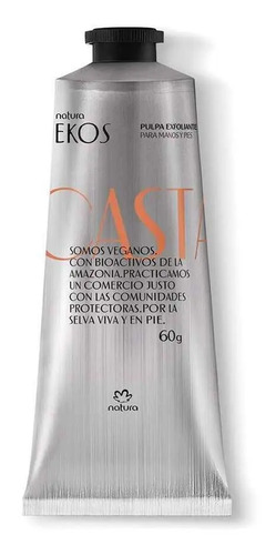 [7908132235037] Natura Ekos Pulpa Exfoliante De Manos Y Pies Castaña