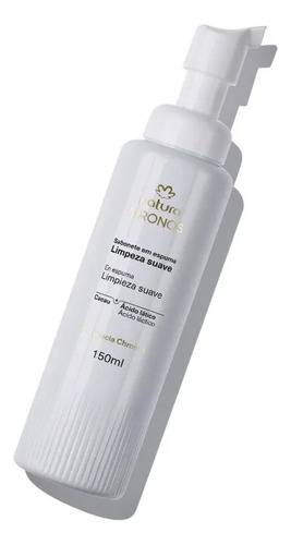 [7899846009550] Espuma Cremosa De Limpieza Facial Chronos Natura 150ml Todo Tipo De Piel Día/noche