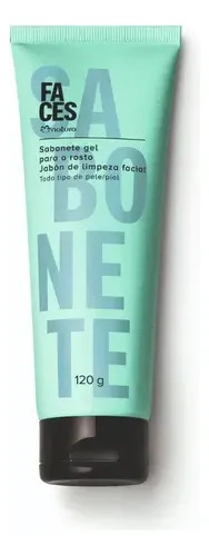 [7909883014063] Jabón De Limpieza Facial En Gel, Faces Natura - 120 G Todo Tipo De Piel Día/noche